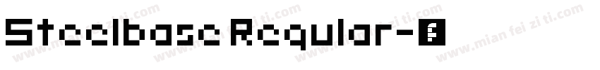 Steelbase Regular字体转换